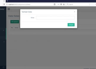 Codeigniter Part 3 : Membuat CRUD Codeigniter, Input Data codeigniter crud input data