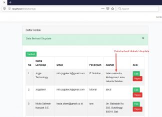 Tutorial Laravel 6x : Membuat CRUD Edit dan Update Data Di Laravel Update data di Laravel