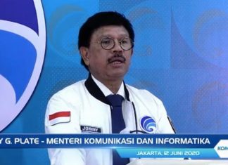 Sambut New Normal, Aplikasi PeduliLindungi Tambah Fitur Baru Menteri Komunikasi dan Informatika Johnny G. Plate
