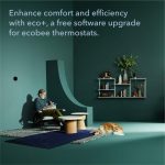 ecobee SmartThermostat with Voice Control SmartSensor Included Alexa Built-In