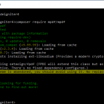 Codeigniter 4 Install composer mPDF