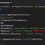 Laravel Laporan Excel Class PHP Excel