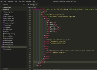 Cara Membuat Aplikasi CRUD Dengan PHP dan MySQL serta Modals Bootstrap PHP MySQL CRUD Project