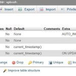 database upload file images laravel