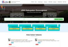 Kerjasama Penunjukan Langsung Membangun dan Mengembangkan Website JDIH Antara Setda Kabupaten Gunung Kidul dengan Developer Jogjatech Pengembangan Website JDIH - Kab. Gunungkidul
