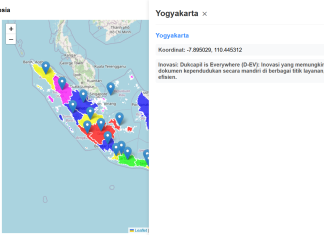 Pemanfaatan WebGIS sebagai Alat Visualisasi Spasial untuk Evaluasi dan Inovasi Kebijakan WebGIS Jogjatech dot com pop up informasi Inovasi