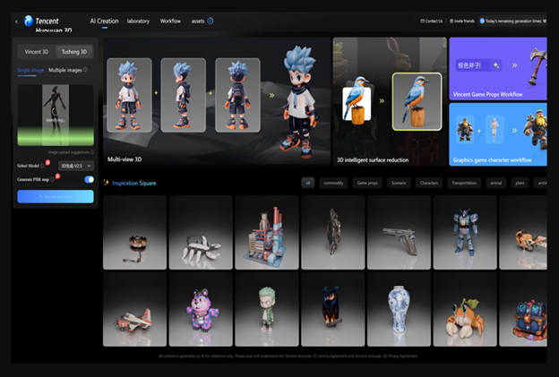 Membuat Animasi 3D dengan Bantuan Kecerdasan Buatan