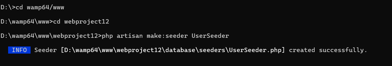 Laravel 12 Database Seeder
