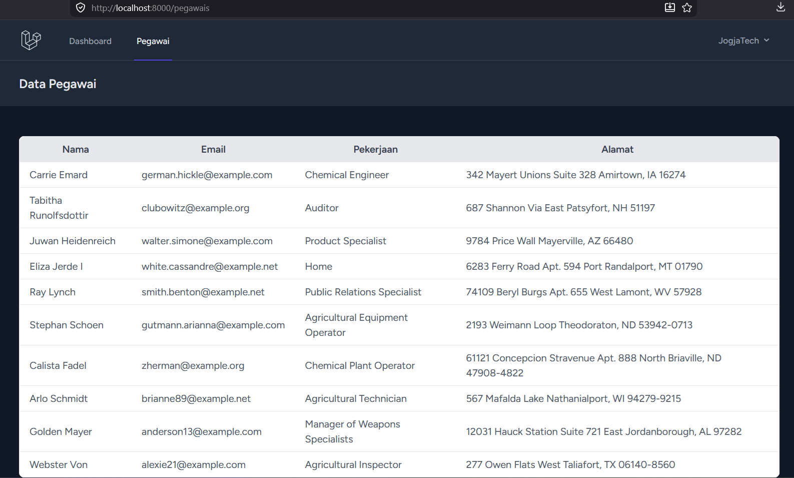 Laravel 12 Cara Lengkap Menampilkan data dari database
